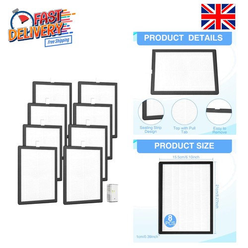 Replacement hepa filter - replacement, set